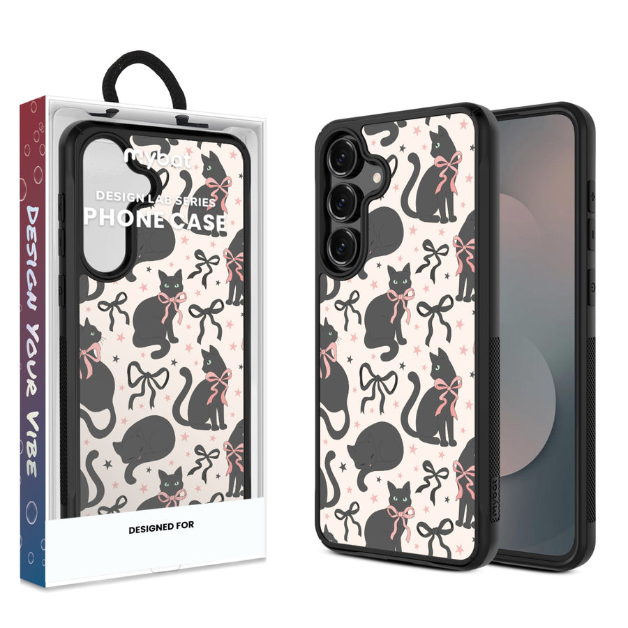 MyBat Design Lab Series Case for Samsung Galaxy S25 Fan Edition - Coquette Cat - MSS25FECSLESMP410-1.jpg
