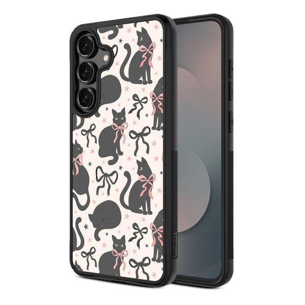 MyBat Design Lab Series Case for Samsung Galaxy S25 Fan Edition - Coquette Cat - MSS25FECSLESMP410-2.jpg