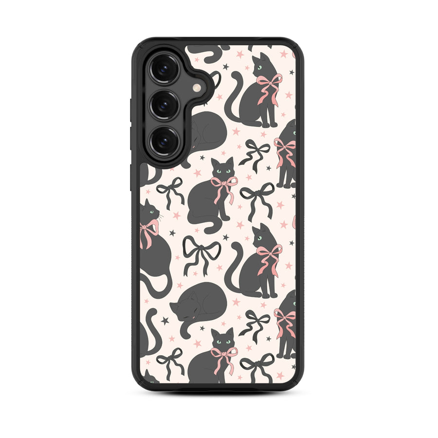 MyBat Design Lab Series Case for Samsung Galaxy S25 Fan Edition - Coquette Cat - MSS25FECSLESMP410-3.jpg