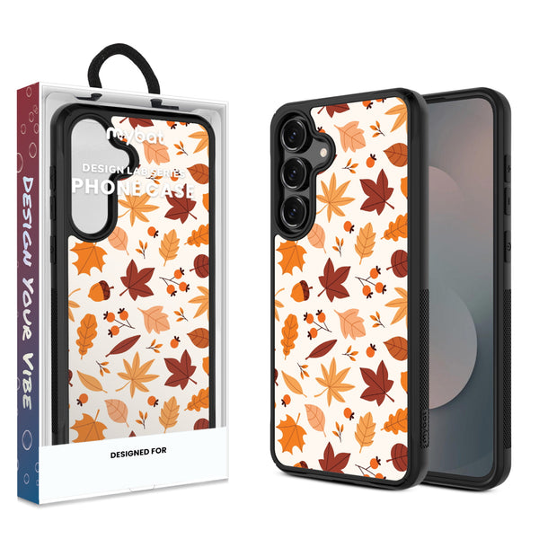 MyBat Design Lab Series Case for Samsung Galaxy S25 Fan Edition - Falling Leaves - MSS25FECSLESMP424-1.jpg