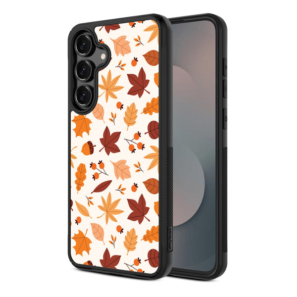 MyBat Design Lab Series Case for Samsung Galaxy S25 Fan Edition - Falling Leaves - MSS25FECSLESMP424-2.jpg