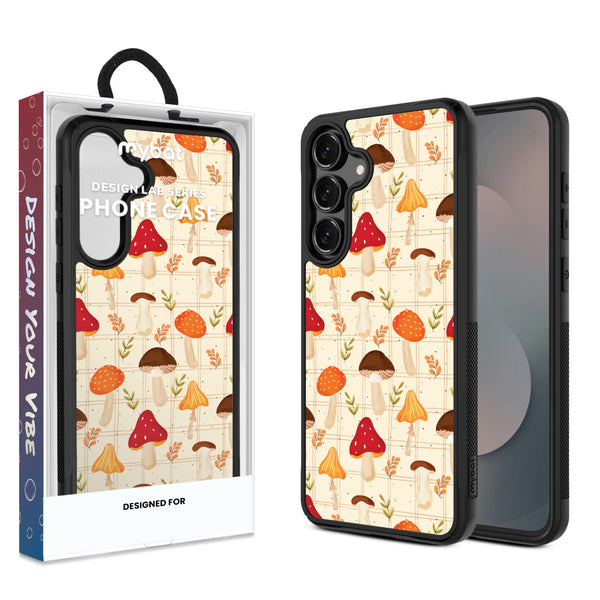 MyBat Design Lab Series Case for Samsung Galaxy S25 Fan Edition - Mushroom Patch - MSS25FECSLESMP426-1.jpg