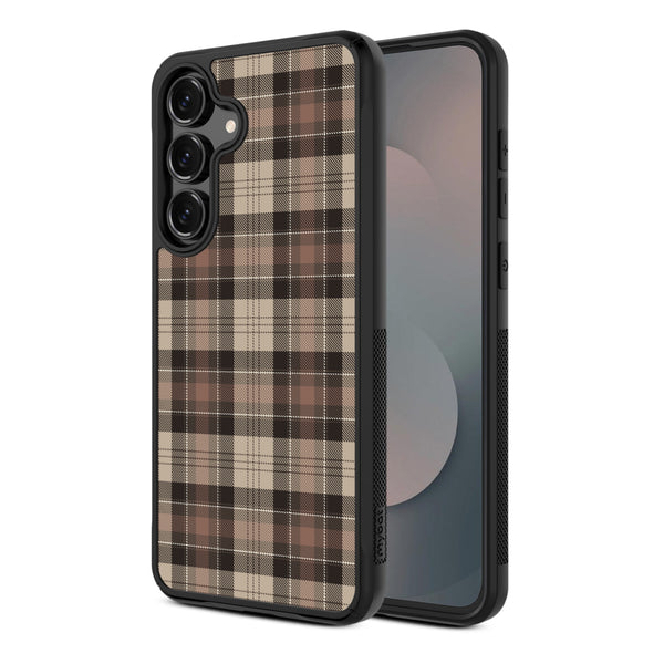 MyBat Design Lab Series Case for Samsung Galaxy S25 Fan Edition - Mocha Flannel - MSS25FECSLESMP431-2.jpg