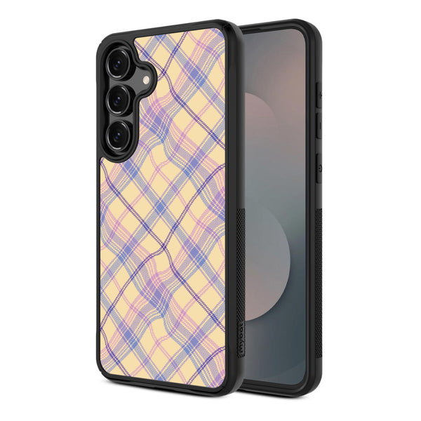 MyBat Design Lab Series Case for Samsung Galaxy S25 Fan Edition - Wavy Plaid - MSS25FECSLESMP442-2.jpg