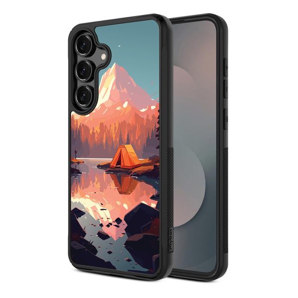 MyBat Design Lab Series Case for Samsung Galaxy S25 Fan Edition - Lakeside Sunrise - MSS25FECSLESMP451-2.jpg