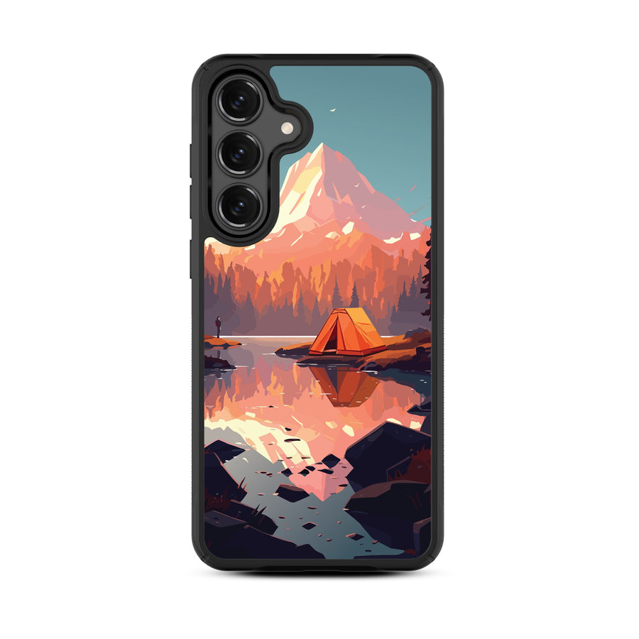 MyBat Design Lab Series Case for Samsung Galaxy S25 Fan Edition - Lakeside Sunrise - MSS25FECSLESMP451-3.jpg