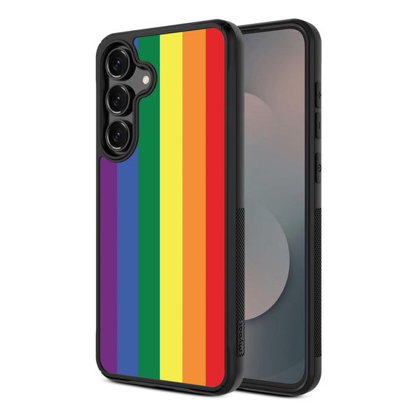 MyBat Design Lab Series Case for Samsung Galaxy S25 Fan Edition - Rainbow Stripes - MSS25FECSLESMP459-2.jpg