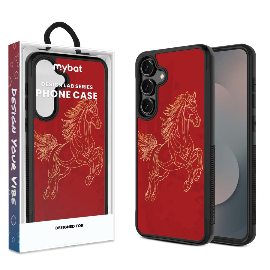 MyBat Design Lab Series Case for Samsung Galaxy S25 Fan Edition - Fire Horse