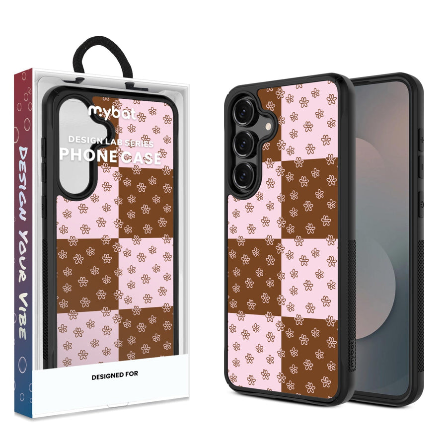 MyBat Design Lab Series Case for Samsung Galaxy S25 Fan Edition - Flower Patches