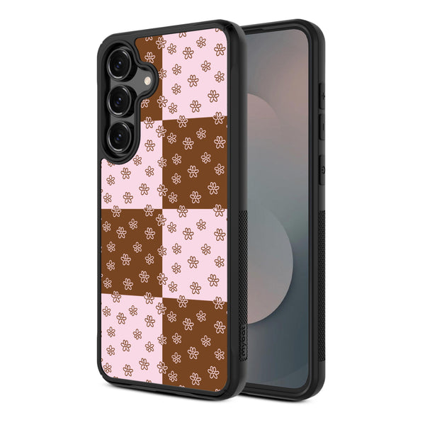 MyBat Design Lab Series Case for Samsung Galaxy S25 Fan Edition - Flower Patches - MSS25FECSLESMP484-2.jpg