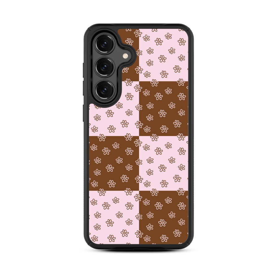 MyBat Design Lab Series Case for Samsung Galaxy S25 Fan Edition - Flower Patches - MSS25FECSLESMP484-3.jpg