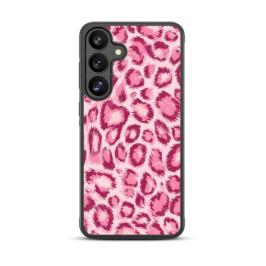 MyBat Design Lab Series Case for Samsung Galaxy S25 Plus - Pink Leopard Print