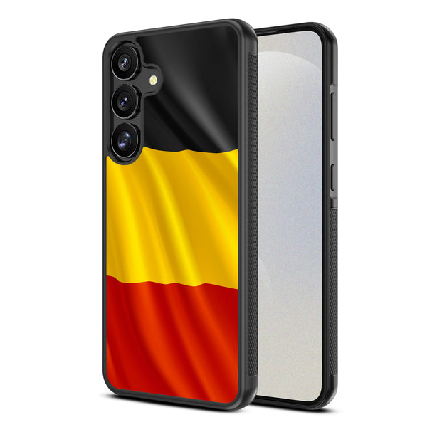 MyBat Design Lab Series Case for Samsung Galaxy S25 Plus - Belgium Flag - MSS25PCSLESM142-2.jpg