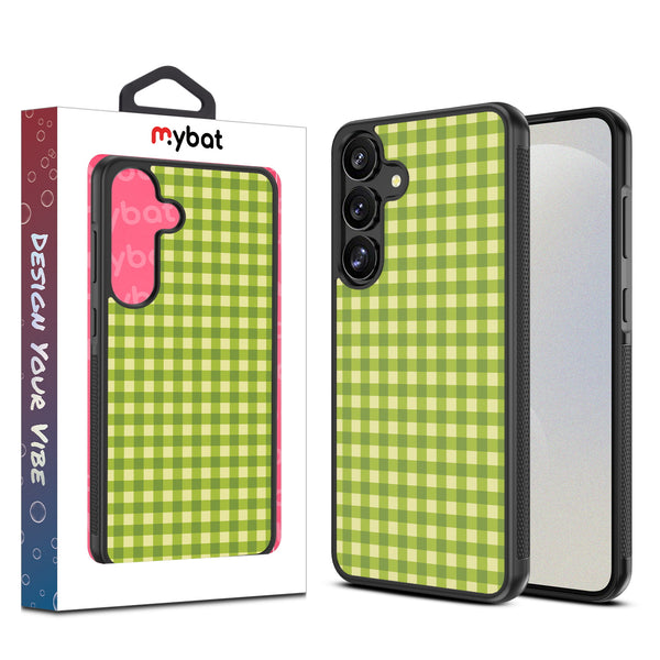 MyBat Design Lab Series Case for Samsung Galaxy S25 Plus - Green Gingham - MSS25PCSLESM476-1.jpg
