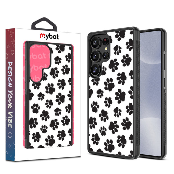MyBat Design Lab Series Case for Samsung Galaxy S25 Ultra - Black Paw Prints - MSS25UCSLESM002-1.jpg