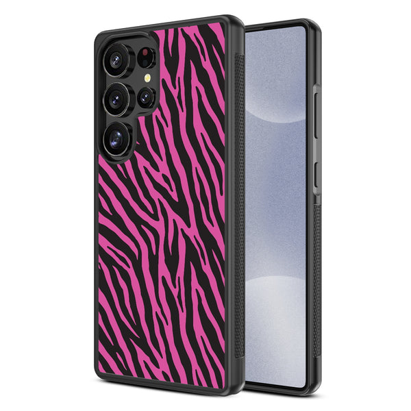 MyBat Design Lab Series Case for Samsung Galaxy S25 Ultra - Pink Zebra Print - MSS25UCSLESM010-2.jpg