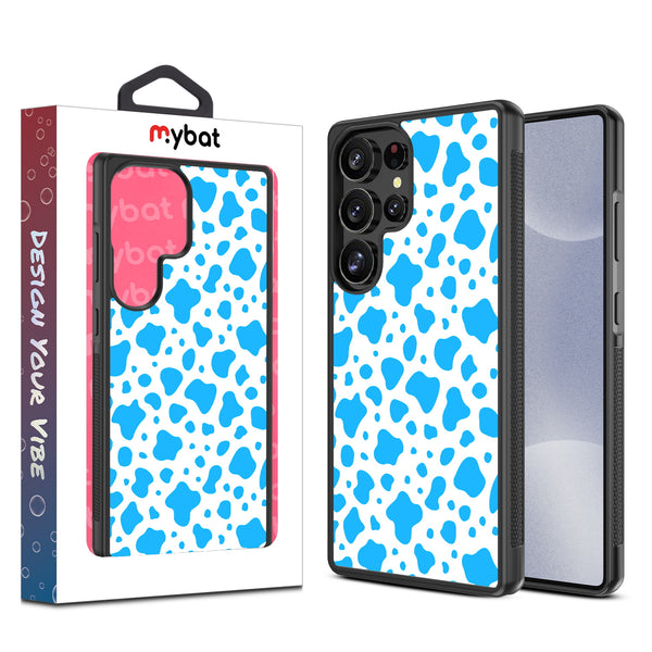 MyBat Design Lab Series Case for Samsung Galaxy S25 Ultra - Blue Cow Print - MSS25UCSLESM016-1.jpg