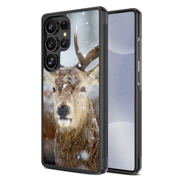 MyBat Design Lab Series Case for Samsung Galaxy S25 Ultra - Deer in Winter - MSS25UCSLESM024-2.jpg