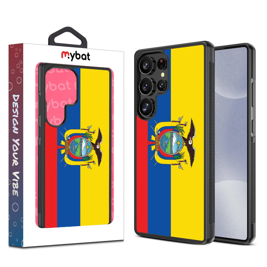 MyBat Design Lab Series Case for Samsung Galaxy S25 Ultra - Ecuadorean Flag