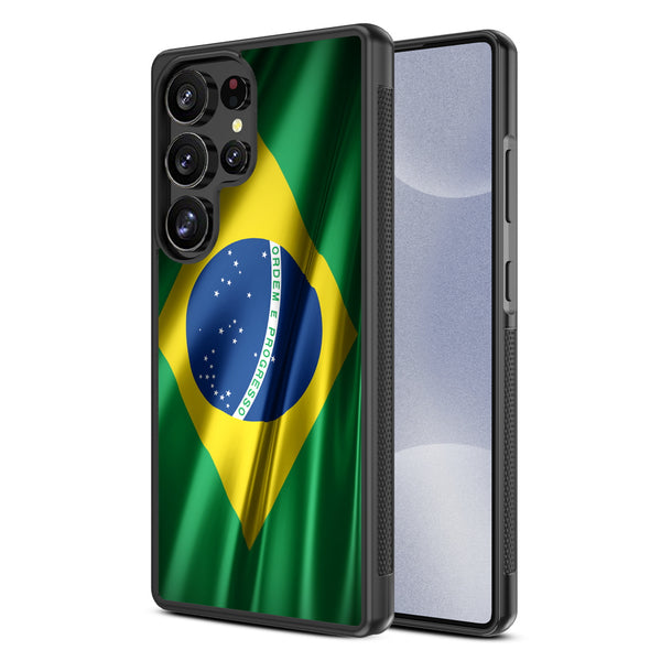 MyBat Design Lab Series Case for Samsung Galaxy S25 Ultra - Brazilian Flag - MSS25UCSLESM038-2.jpg