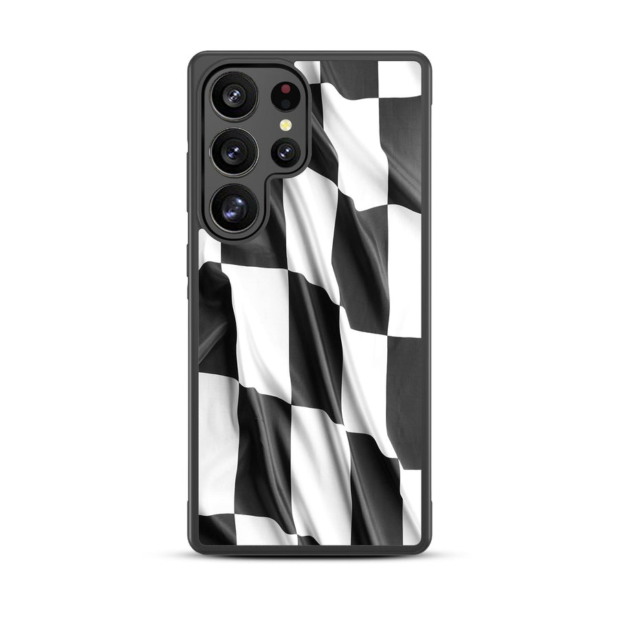 MyBat Design Lab Series Case for Samsung Galaxy S25 Ultra - Racing Flag