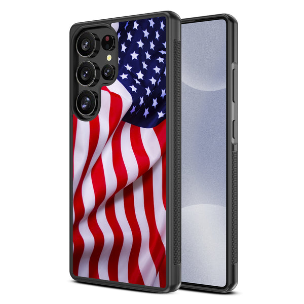 MyBat Design Lab Series Case for Samsung Galaxy S25 Ultra - Stars & Stripes - MSS25UCSLESM042-2.jpg