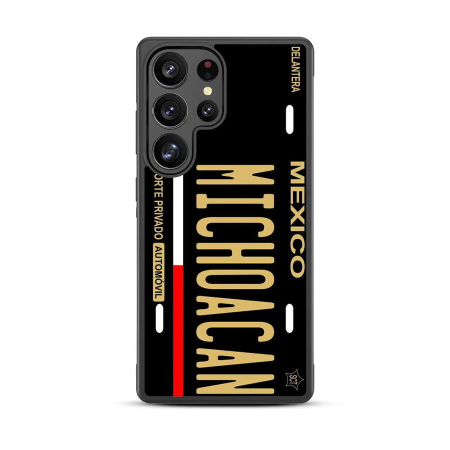 MyBat Design Lab Series Case for Samsung Galaxy S25 Ultra - Michoacan Black