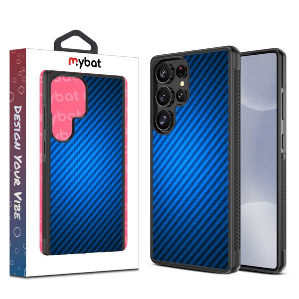 MyBat Design Lab Series Case for Samsung Galaxy S25 Ultra - Blue Carbon Fiber - MSS25UCSLESM084-1.jpg