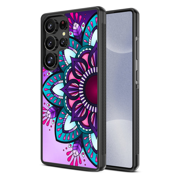 MyBat Design Lab Series Case for Samsung Galaxy S25 Ultra - Flower Mandala - MSS25UCSLESM112-2.jpg
