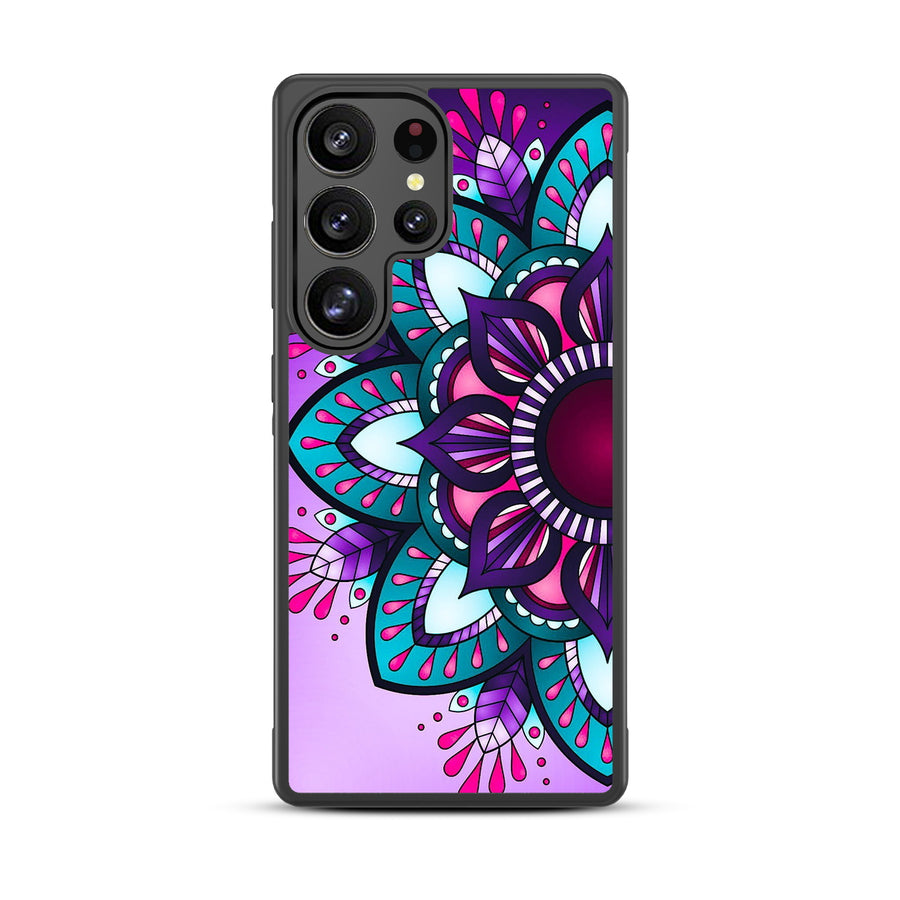 MyBat Design Lab Series Case for Samsung Galaxy S25 Ultra - Flower Mandala - MSS25UCSLESM112-3.jpg