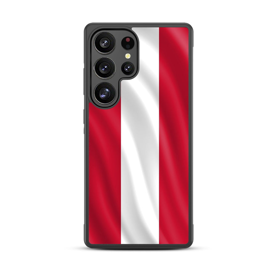 MyBat Design Lab Series Case for Samsung Galaxy S25 Ultra - Austria Flag