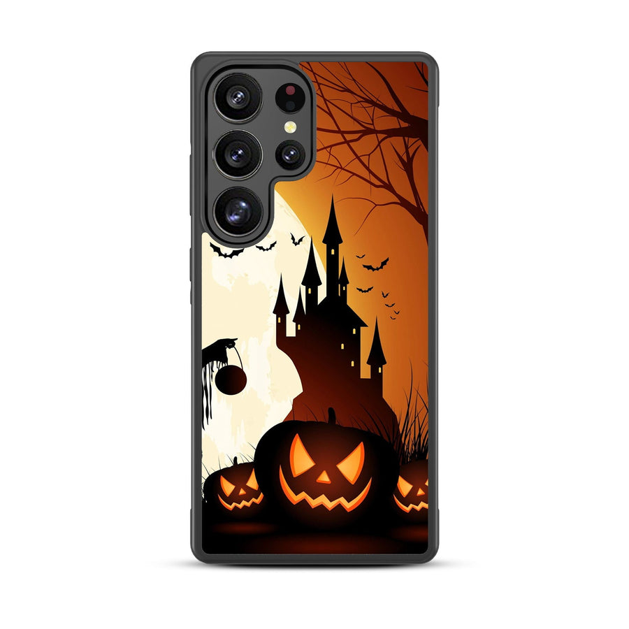 MyBat Design Lab Series Case for Samsung Galaxy S25 Ultra - Spooky Pumpkin Patch