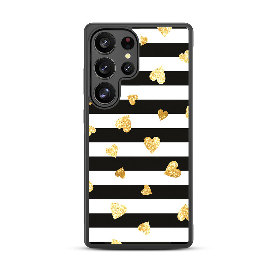 MyBat Design Lab Series Case for Samsung Galaxy S25 Ultra - Heart of Gold - MSS25UCSLESM166-3.jpg