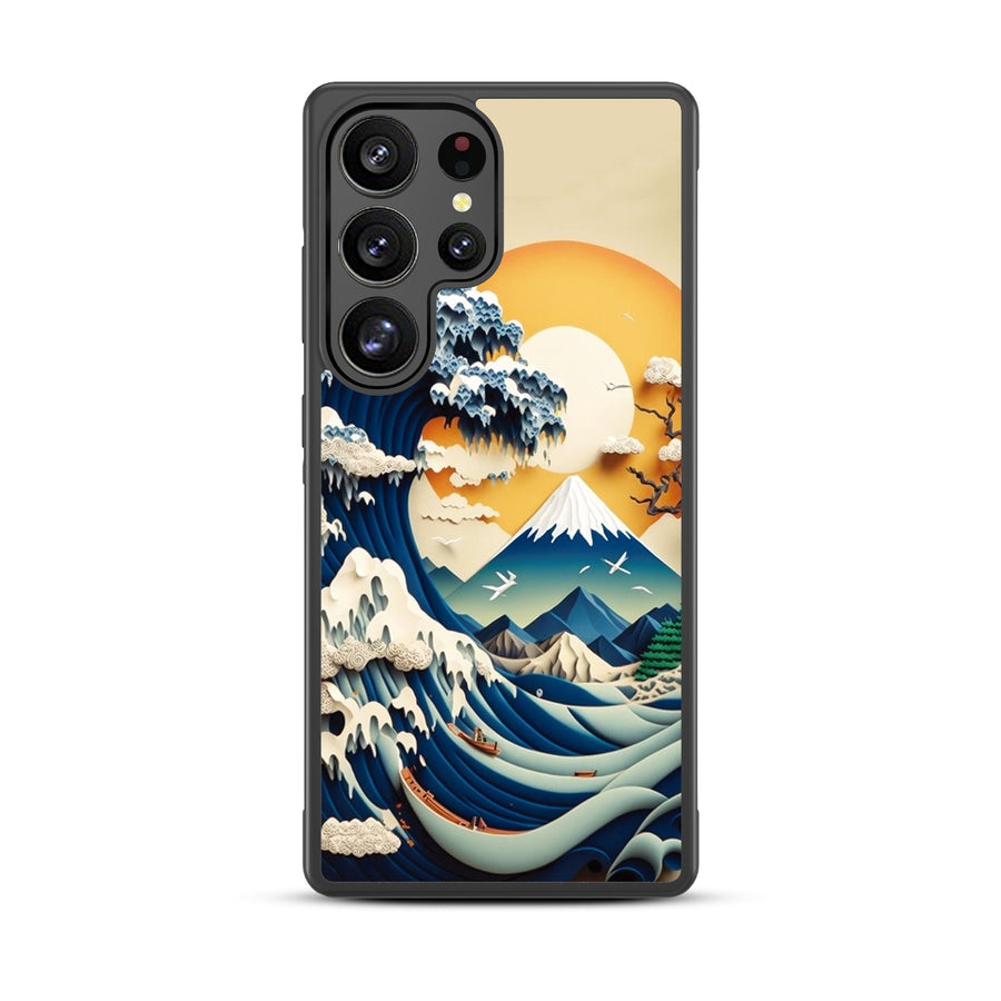 MyBat Design Lab Series Case for Samsung Galaxy S25 Ultra - The Great Wave - MSS25UCSLESM177-3.jpg