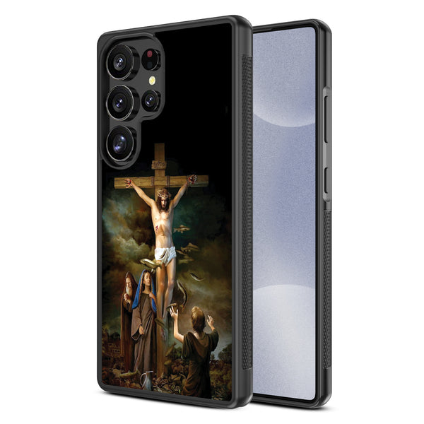 MyBat Design Lab Series Case for Samsung Galaxy S25 Ultra - Jesus on the Cross - MSS25UCSLESM197-2.jpg