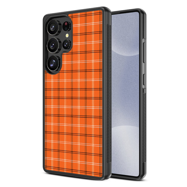 MyBat Design Lab Series Case for Samsung Galaxy S25 Ultra - Pumpkin Plaid - MSS25UCSLESM244-2.jpg