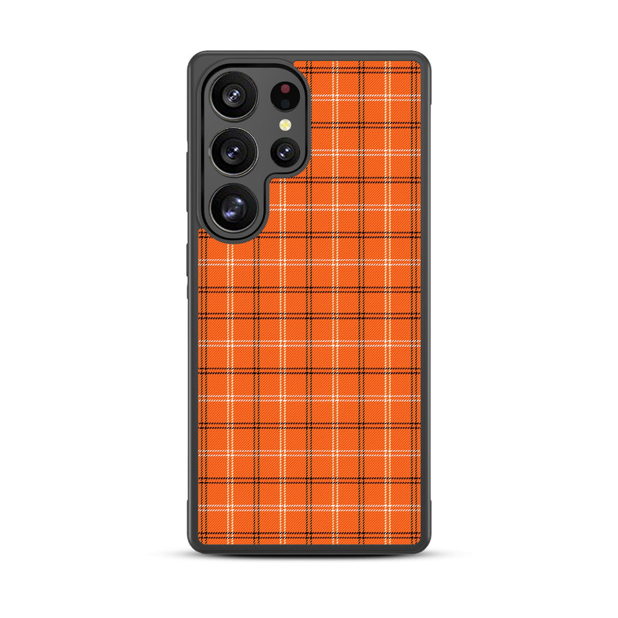 MyBat Design Lab Series Case for Samsung Galaxy S25 Ultra - Pumpkin Plaid - MSS25UCSLESM244-3.jpg