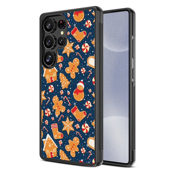 MyBat Design Lab Series Case for Samsung Galaxy S25 Ultra - Gingerbread Cookies - MSS25UCSLESM273-2.jpg