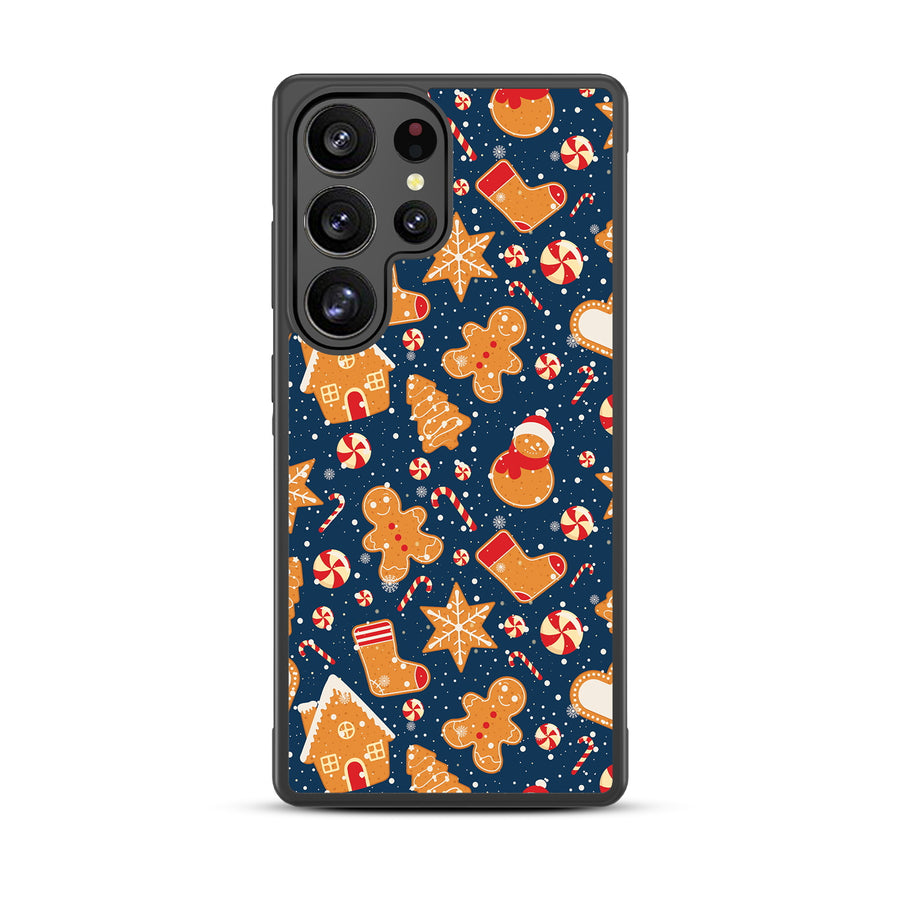 MyBat Design Lab Series Case for Samsung Galaxy S25 Ultra - Gingerbread Cookies - MSS25UCSLESM273-3.jpg