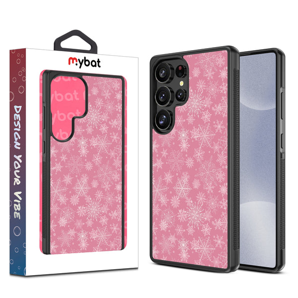 MyBat Design Lab Series Case for Samsung Galaxy S25 Ultra - Pink Snowflakes - MSS25UCSLESM282-1.jpg