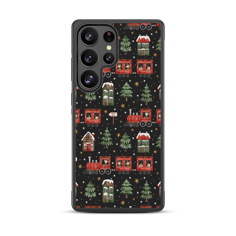 MyBat Design Lab Series Case for Samsung Galaxy S25 Ultra - Train Around the Tree