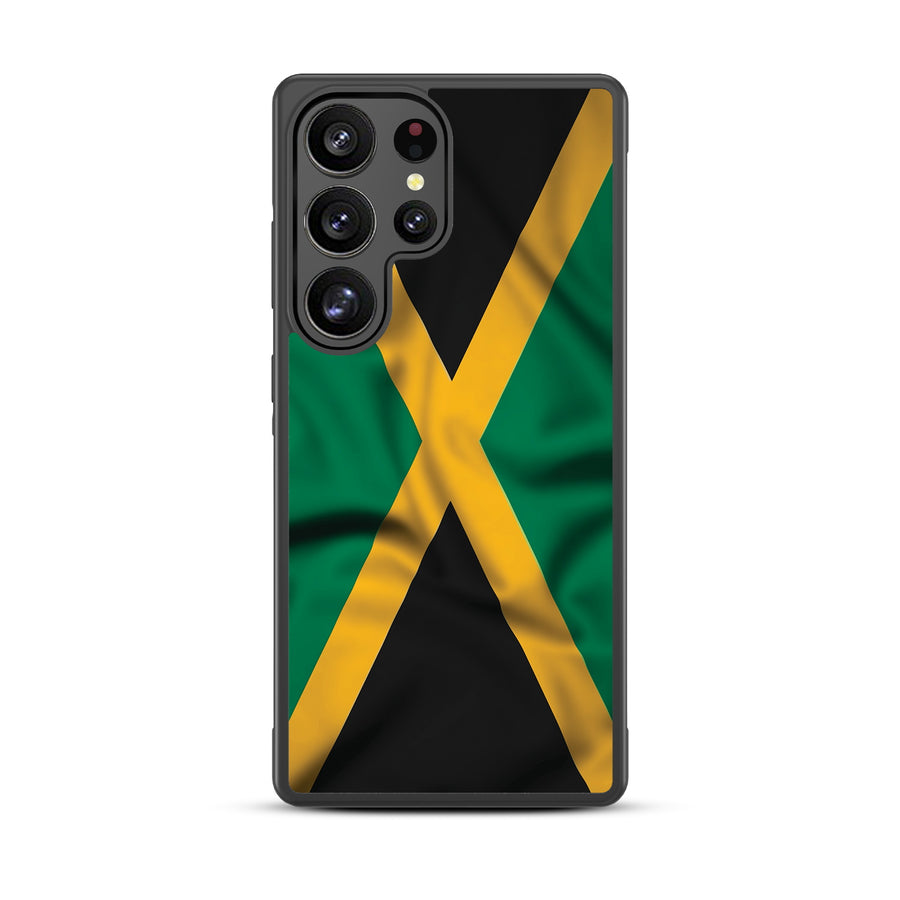 MyBat Design Lab Series Case for Samsung Galaxy S25 Ultra - Jamaica Flag - MSS25UCSLESM310-3.jpg