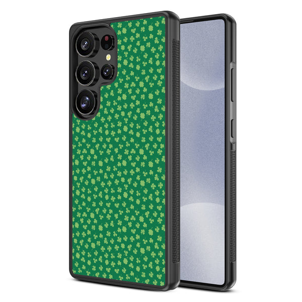 MyBat Design Lab Series Case for Samsung Galaxy S25 Ultra - Lucky Clover - MSS25UCSLESM466-2.jpg