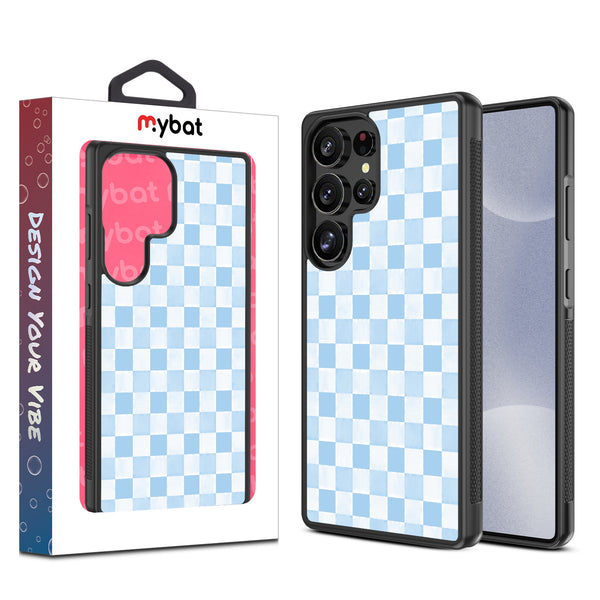 MyBat Design Lab Series Case for Samsung Galaxy S25 Ultra - Sky Blue Check - MSS25UCSLESM478-1.jpg