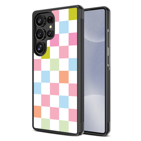 MyBat Design Lab Series Case for Samsung Galaxy S25 Ultra - Pastel Check - MSS25UCSLESM480-2.jpg