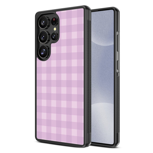 MyBat Design Lab Series Case for Samsung Galaxy S25 Ultra - Purple Plaid - MSS25UCSLESM483-2.jpg
