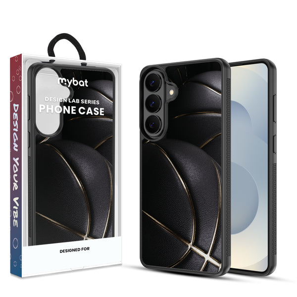 MyBat Design Lab Series Case for Samsung Galaxy S26 - Black Basketballs - MSS26CSLESM090-1.jpg