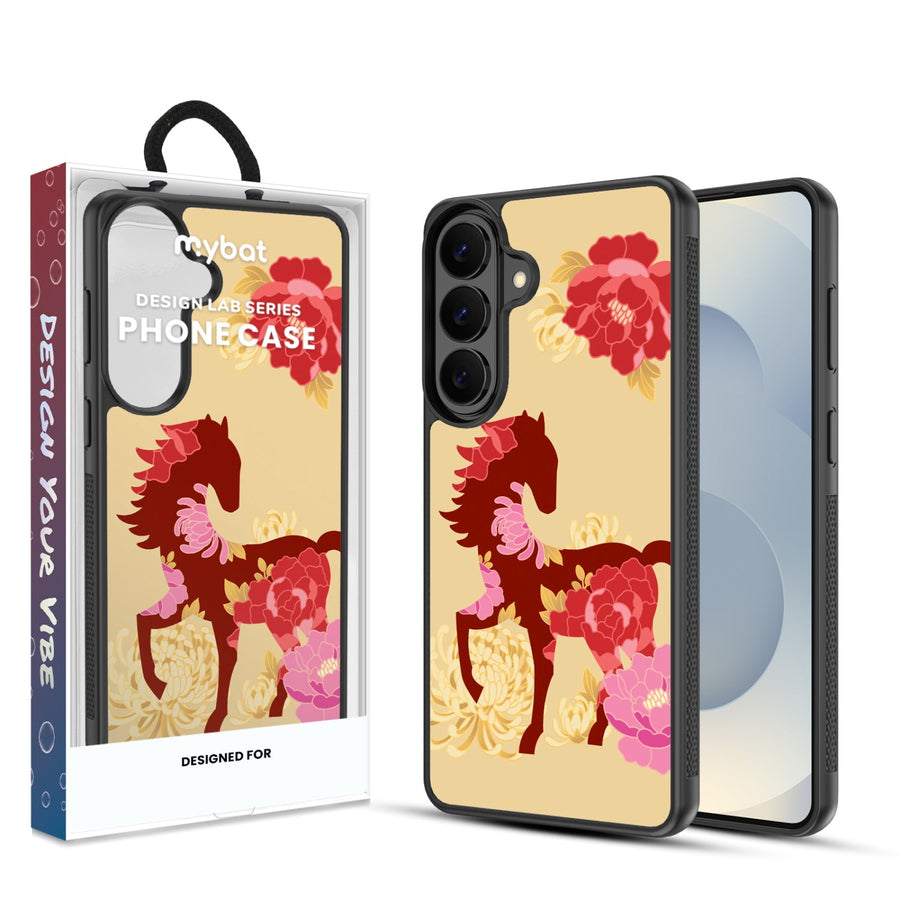 MyBat Design Lab Series Case for Samsung Galaxy S26 - Peony Pedigree