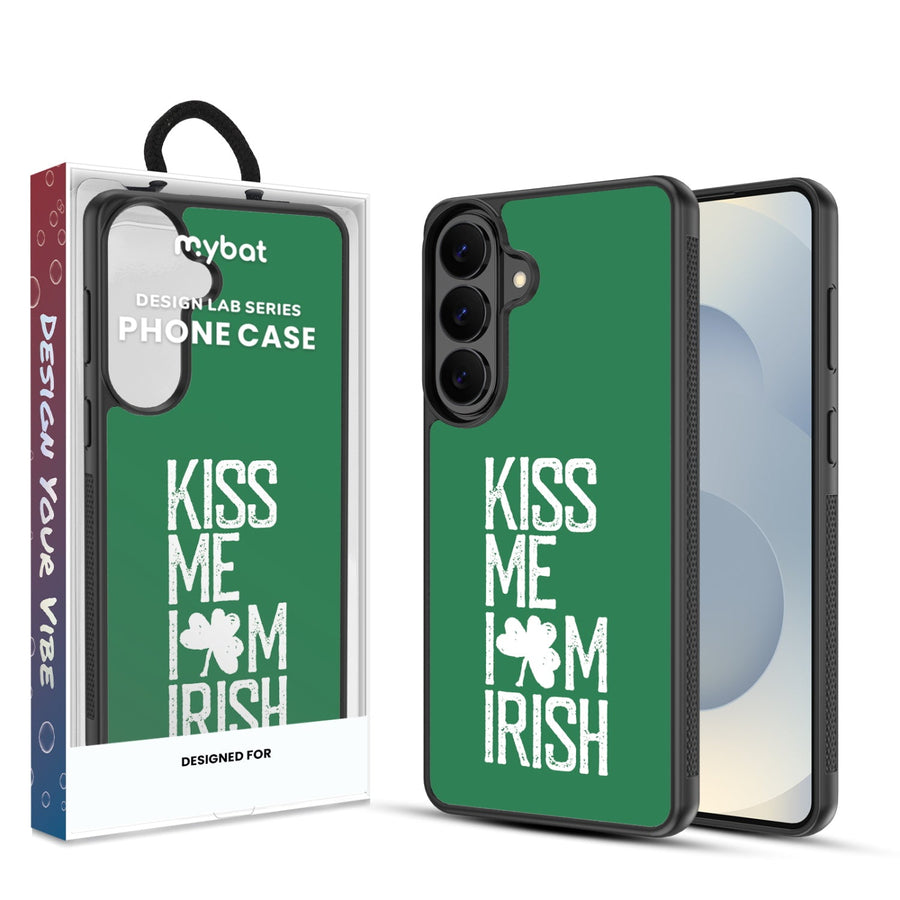 MyBat Design Lab Series Case for Samsung Galaxy S26 - Kiss Me I'm Irish