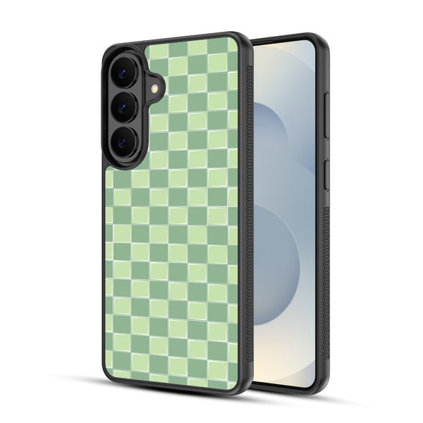 MyBat Design Lab Series Case for Samsung Galaxy S26 - Matcha Check - MSS26CSLESM482-2.jpg
